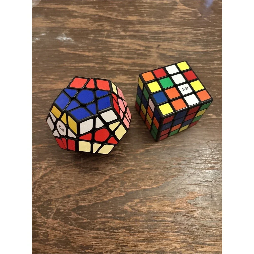 RUBIK’S  REVENGE Cube & Megaminx  Puzzle Game Lot Of 2